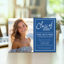 Search for blue graduation invitations College