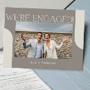 Search for budget engagement party invitations We're engaged