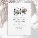 Search for tropical 60th birthday invitations Sixty
