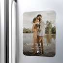 Search for magnets wedding save the dates Typography