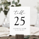 Search for double sided table cards Elegant