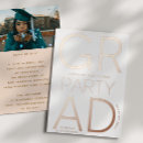 Search for rose gold graduation invitations Class of 2025