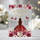 Search for red dress quinceanera invitations Quinceañera
