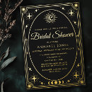 Search for moon and stars bridal shower invitations Tarot