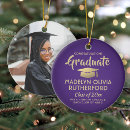 Search for purple ornaments Graduation