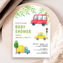 Search for car baby shower invitations Bus