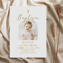 Search for 1st birthday baptism invitations Elegant