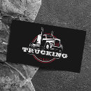 Search for semi truck business cards Professional