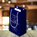 Search for navy blue gift bags Script