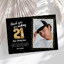 Search for 21st birthday thank you cards Twenty one