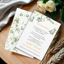 Search for reception wedding announcement cards Floral