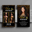 Search for hair stylist business cards Script