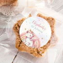 Search for unicorn stickers Magical rainbow party