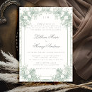 Search for french wedding invitations Sage green
