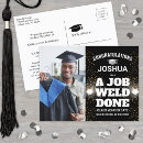Search for funny graduation announcement cards Black and white