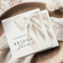 Search for bridal luncheon napkins Elegant bridal shower