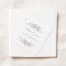 Search for floral wedding favor tags Sage green