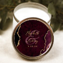Search for burgundy wedding stickers Chic