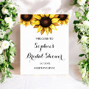 Search for sunflower bridal shower posters Yellow