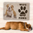 Search for dog paw print doormats Dogs