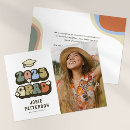 Search for retro graduation announcement cards Groovy