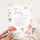 Search for fairy baby shower invitations Wildflower
