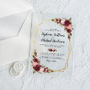 Search for clear wedding invitations Floral