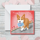 Search for corgi valentines day cards Hearts