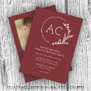 Search for rosewood invitations Minimalist