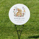 Search for round outdoor signs Baby shower