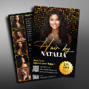 Search for hair salon flyers Qr code