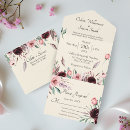 Search for cream burgundy wedding invitations Maroon
