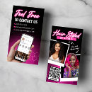 Search for neon business cards Stylish