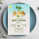 Search for kids luau invitations Beach party