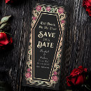 Search for spooky wedding save the dates Vampire
