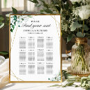 Search for 12 tables wedding seating charts Botanical