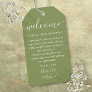 Search for welcome gift tags Calligraphy