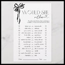 Search for bride and groom trivia Black and white