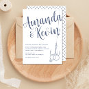Search for steel blue wedding invitations Rustic
