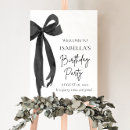 Search for birthday party posters Black and white