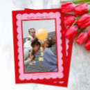 Search for scalloped cards Red