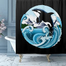 Search for whale shower curtains Ocean
