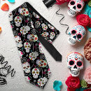 Search for dia de los muertos ties Sugar skulls