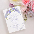 Search for wisteria wedding invitations Elegant