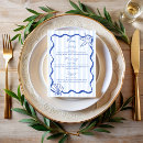 Search for beach wedding menus Blue