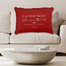 Search for valentine pillows Where we met