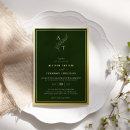 Search for green and silver wedding invitations Calligraphy