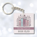 Search for book club keychains Reading
