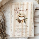 Search for coffee bridal shower invitations Simple