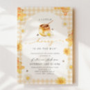 Search for a little honey is on the way baby shower invitations Honeycomb